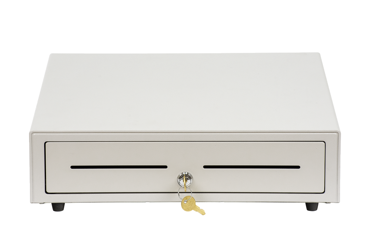 Денежный ящик АТОЛ CD-410-W белый, 410*415*100, 24V, для Штрих-ФР в Липецке