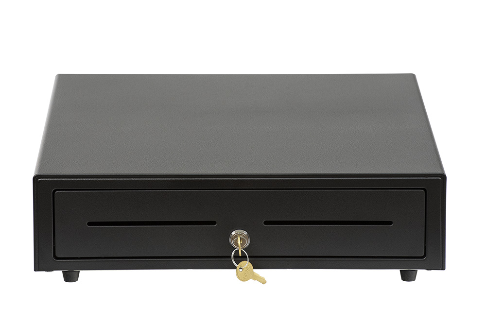 Денежный ящик АТОЛ EC-410-B черный, 410*415*100, 24V, для Штрих-ФР в Липецке