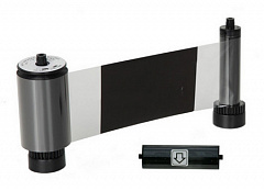 Черная лента с оверлеем (KO) на 3000 оттисков с чистящим роликом; для принтера Advent SOLID 700 в Липецке