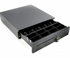 Денежный ящик G-Sense 410XL, чёрный, Epson, электромеханический в Липецке