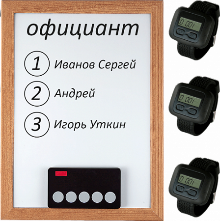 Комплект вызова для кухни iBells 3